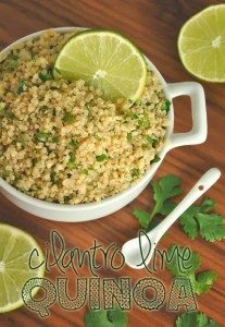 cilantrolime quinoa